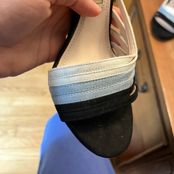 Zara Color Block Heels - Picture 5 of 10